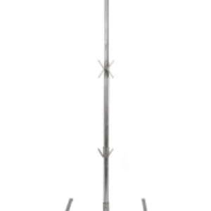 Schilderhalter vor weißem Hintergrund