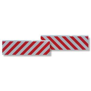 Reflektierendes Frontschild für Mähdrescher