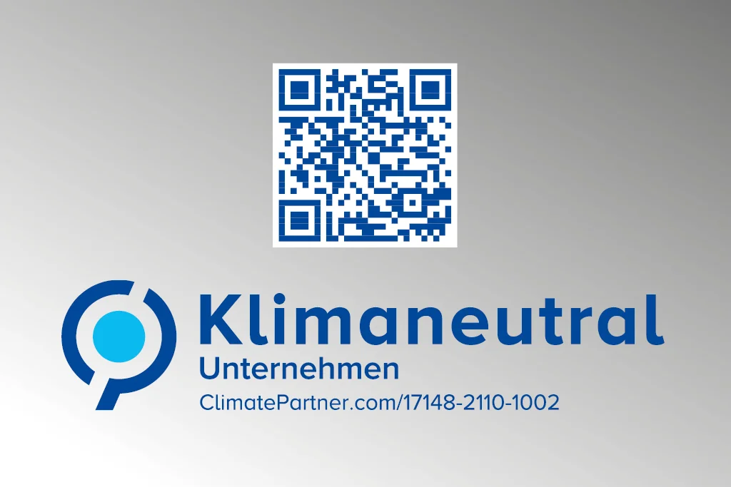 QR-Code klimaneutrale Webseite